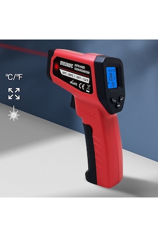 Kızılötesi Lazerli Termometre 380°C