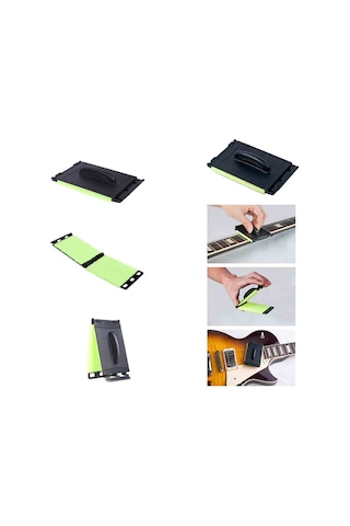 Vkemall Joyo Ace-30 Gitar Bas Telli Çalgılar İçin Tel Temizleyici Parmak Tahtası Temizle Çok Renkli