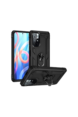 Newface - 783 - Xiaomi Redmi Note 11t Kılıf Sofya Yüzüklü Silikon Kapak - Metemıx - - Siyah Sıyah Newface - 783 - Xiaomi Redmi Note 11t Kılıf Sofya Yüzüklü Silikon Kapak - Metemıx - - Siyah Sıyah