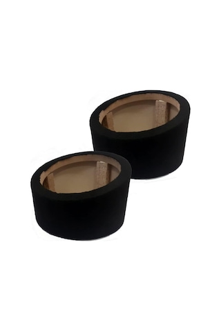 BOŞ KABİN 20CM YÜKSELTME SİYAH MDF (2 ADET)