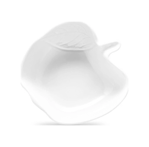 Fermato Elma Şekilli Kase 12 Cm Beyaz