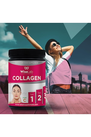 Wiselab Beauty Collagen Powder Tip123 Vitamin C 300gr
