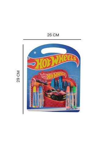 Dolphin Hot Wheels Kırtasiye Seti - Renkli