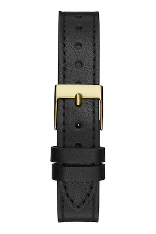 Guess Gugw0684l3 Siyah Deri Kordon Taşlı Kadın Kol Saati