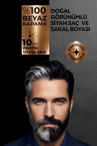 Softto Plus Expert Men Black Hair Color Siyah 10 Dakikada Etkili Geliştirilmiş Formül Doğal Görünüm