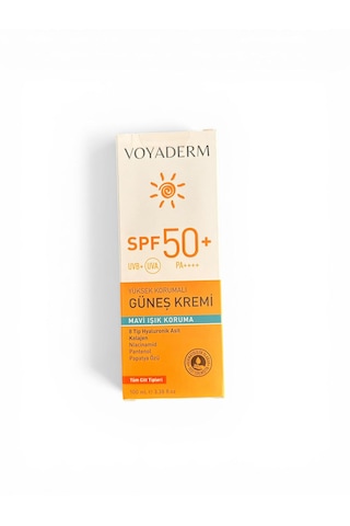 Güneş Kremi Spf50 100 Ml Voyaderm