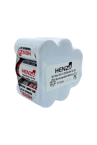 Arzum Eterno Serisi Uyumlu Henza 9.6V 2500 mAh Şarjlı Süpürge Pili