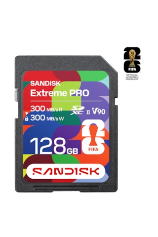 Sandisk 128 Gb Sdxc Uhs-ıı Fıfa World Cup 2026 Sürüm Hafıza Kartı