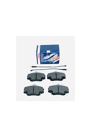 Bosch Dacia Logan 2003-2014 Ön Fren Balata Takimi 7701204833 531141438