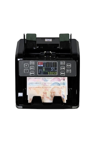 Hms 110 Üstten Beslemeli Ofis Tipi Para Sayma Makinesi