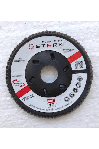 Sterk Flap Disk Zımpara Alüminyum Oksit 115x22mm