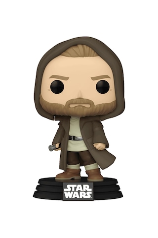 Funko Pop Obi-wan Kenobi In Jedi Robe 544 Exclusive Box And Slip