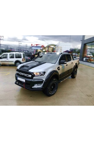 Ford Ranger Ön Tampon Koruma Demiri Siyah Tekli Bıyık 2006+ Pst20