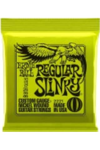 Ernie Ball P02221 Regular Slinky Nickel 10-46 Elektro Gitar Teli