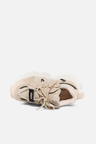 Vicco Ceni Basic Unisex Okul Öncesi Bej Spor Ayakkabı