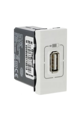 077591 Legrand Usb Priz 1 Modül