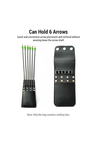 Aubyhe 6 Ok Depolayan Deri Mikrofiber Ok Çantası - Hızlı Erişim, Güvenli Sabitleme, Outdoor Okçuluk Antremanı İçin Pembe