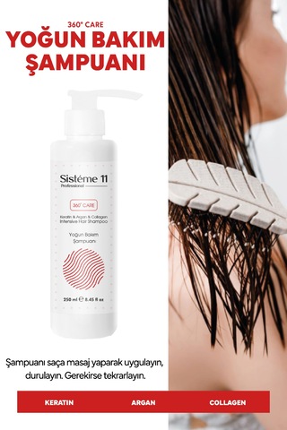 Sistéme 11 Yıpranmış Saçlar Için Intensive Repair Yoğun Bakım Şampuan 250 Ml Diğer