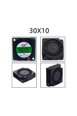 Ic 217a Fan 30x30x10 12v Salyangoz 0,05a