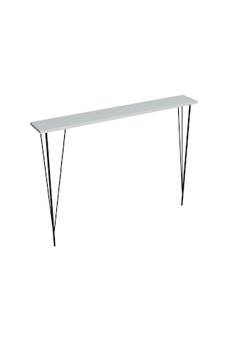 Metallica Concept Inter Petek Üstü Beyaz Raf Dresuar 120cm 100-110 Cm Petek Içindir Beyaz-siyah Ayak Beyaz - Siyah