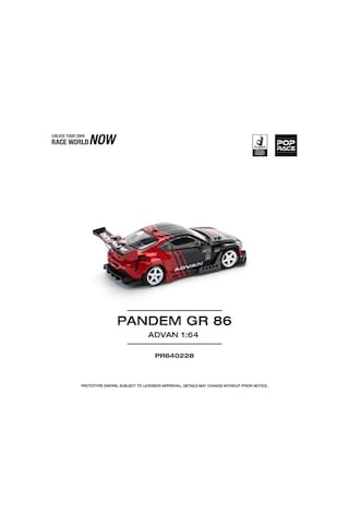 Pop Race 1/64 - Pandem Gr 86 Advan - Pr640228
