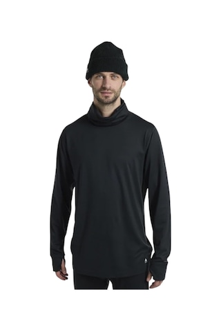 Burton Burton Midweight Base Long Neck Shirt Erkek Siyah Içlik Üst 002 Siyah