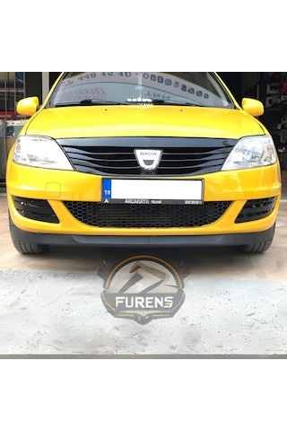 Dacia Logan Mcv 2008-2012 Uyumlu H Lip Esnek Ön Lip 2 Parça Karlık Ön Ek Tampon Altı Dill