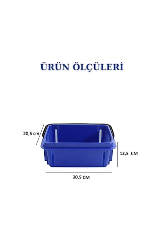 5 adet 7 Litre Kozmetik Sepeti Bijuteri Sepeti Kırtasiye Sepeti M