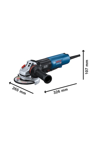 Bosch GWS 17-125 PS  1700W Devir Ayarlı İnce Gövdeli Avuç Taşlama