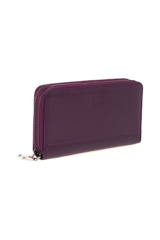 Bilik Deri Mor Rölax Deri Unisex Portföy & Clutch Çanta Ar P-715 Acı Kahverengi