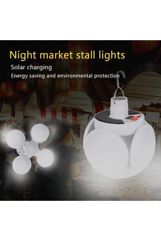 Solar 5 Kanatlı Kamp Lambası 5680