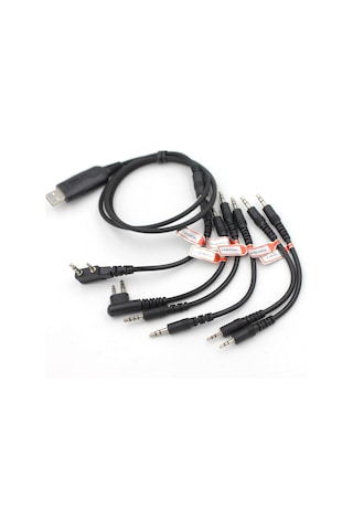 Çoklu Analog Telsiz Programlama Kablosu Icom Motorola Tyt Baofeng Yaesu Uyumlu Usb Programlama .