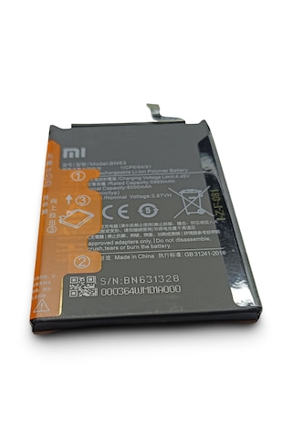 Xiaomi Redmi 10 Prime Batarya Redmi 10 Bn63 Uyumlu Yedek Batarya