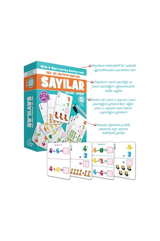 Circle Toys Yaz-Sil Sayılar CIRCLE 014