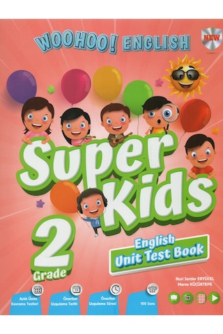 Eski Müfredat Kırmızı Beyaz 2. Sınıf Woohoo Süper Kids Set 3 Kitap