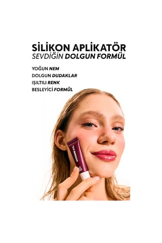 Cream Co. Onarıcı Besleyici Nemlendirici Dudak Bakımı 3in1 Lip Balm Black Cherry