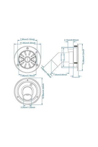 Trendooze Gaojunshop01 Siyah 80mm Kilitlenebilir Karavan Tekne Kapak 10mm Havalandırmalı Su Dolum Black Edition Siyah