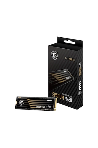 MSI Spatium M480 Pro 1 TB 7400/6000 MB/S PCIe 4.0 NVMe M.2 SSD