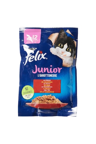 Yavru Sığır Etli Kedi Yaş Mama 26 X 85 Gr