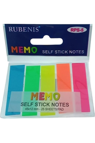 Rubenis Post-it 45x12 MM