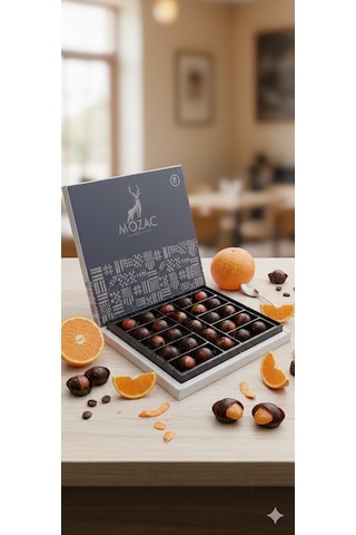 Mozac Portakal Dolgulu Bolu Çikolatası 350 Gr Spirit Of Orange