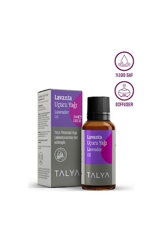 Talya %100 Saf ve Doğal Buhurdanlık ve Difüzör İçin Lavanta Uçucu Yağı 10 ML