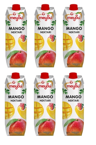 Meysu Mango Nektarı 1 Lt X 6 Adet