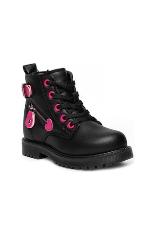 Trender Polact Patik 24046 Siyah-pembe Kız Çocuk Bot & Bootie Dm05c24046 Siyah-pembe