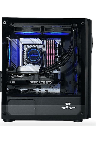 Warp Spectra i5-14400F 16 GB 512 GB SSD 8 GB RTX4060 Free Dos Masaüstü Oyuncu Bilgisayarı