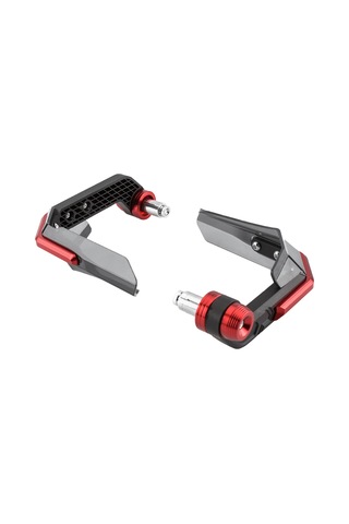 Motosiklet Handguards, Eloksallı Motosiklet Handguards Kırmızı K21695r Kızıl