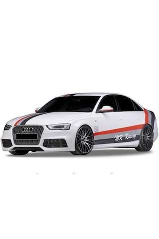 Audi A4 Yan Marşpiyel Ek Rieger 2008-2015 Arası Boyasız