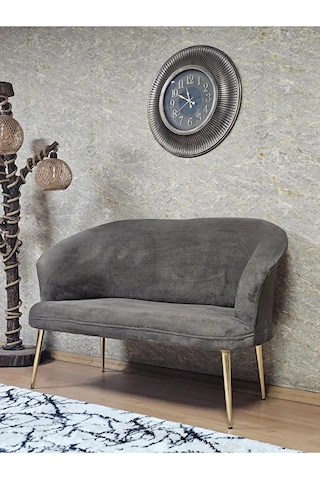 İkili Teddy Gold Kaplama Sivriltme Ayak Çay Seti Koltuk İkili Ber Çok Renkli
