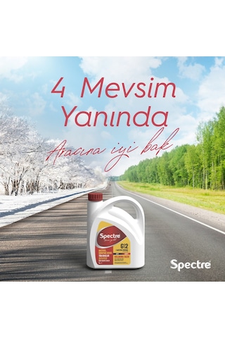 Spectre G12 Kırmızı Süper -40 Antifriz Kışlık Cam Suyu N11.257