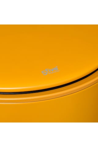 5five Çöp Kovaları Simply Smart Delta 30 Lt Metal Sarı